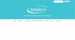 Desktop Screenshot of intektv.com