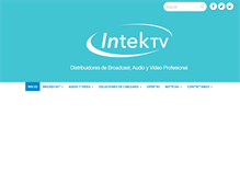 Tablet Screenshot of intektv.com